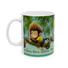 Bora Bora coffee mug Monkey Ceramic Mug - Perfect for Coffee Lovers, Beach Vibes, Fun Gifts, Home Decor, Tropical Mugs