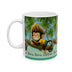 Bora Bora coffee mug Monkey Ceramic Mug - Perfect for Coffee Lovers, Beach Vibes, Fun Gifts, Home Decor, Tropical Mugs