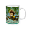 Bora Bora coffee mug Monkey Ceramic Mug - Perfect for Coffee Lovers, Beach Vibes, Fun Gifts, Home Decor, Tropical Mugs