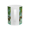 Bora Bora coffee mug Monkey Ceramic Mug - Perfect for Coffee Lovers, Beach Vibes, Fun Gifts, Home Decor, Tropical Mugs